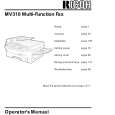 RICOH MV310 Owners Manual
